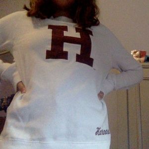 a harvard sweater